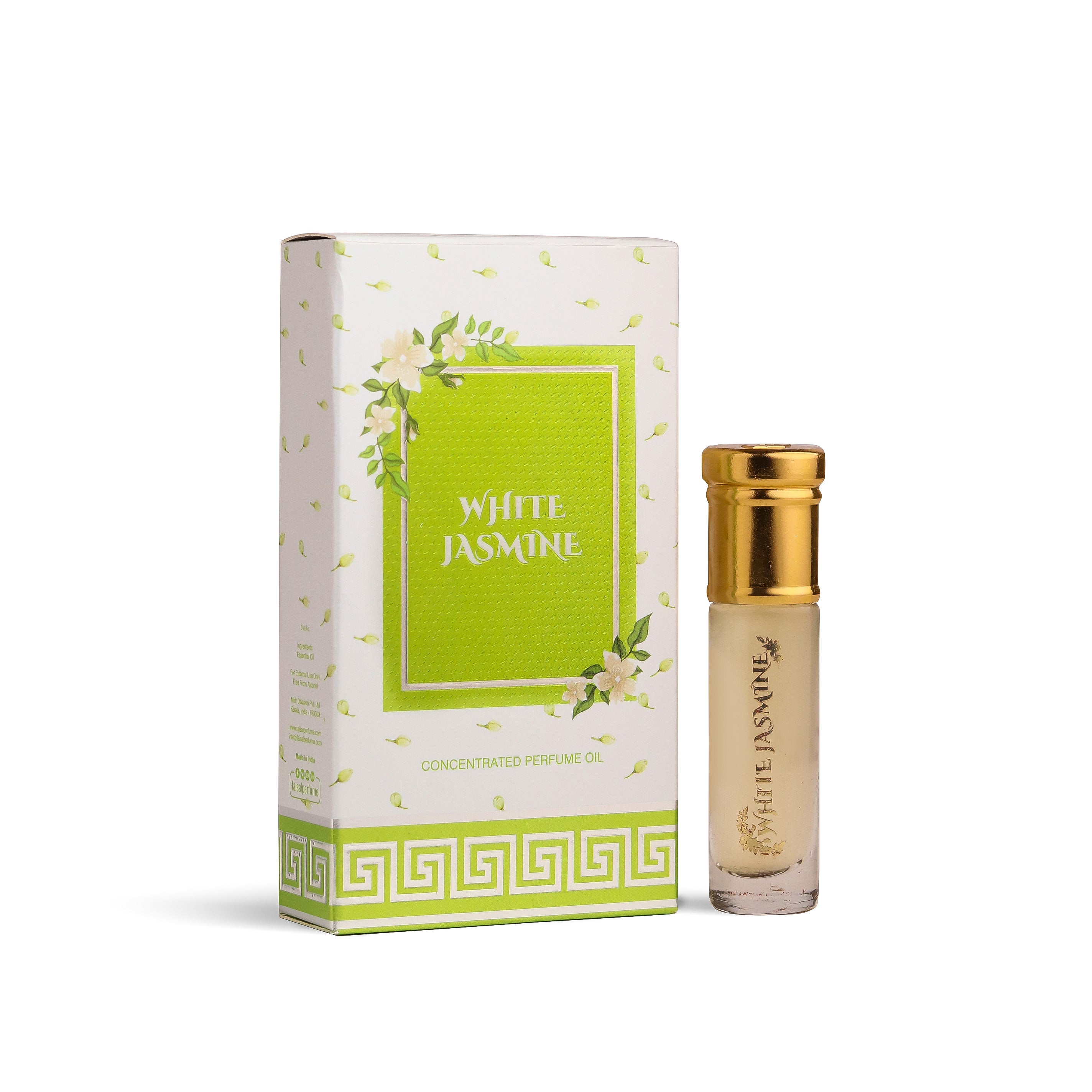 FAISAL  White Jasmin Concentrated Perfume Free From Alcohol 6ML